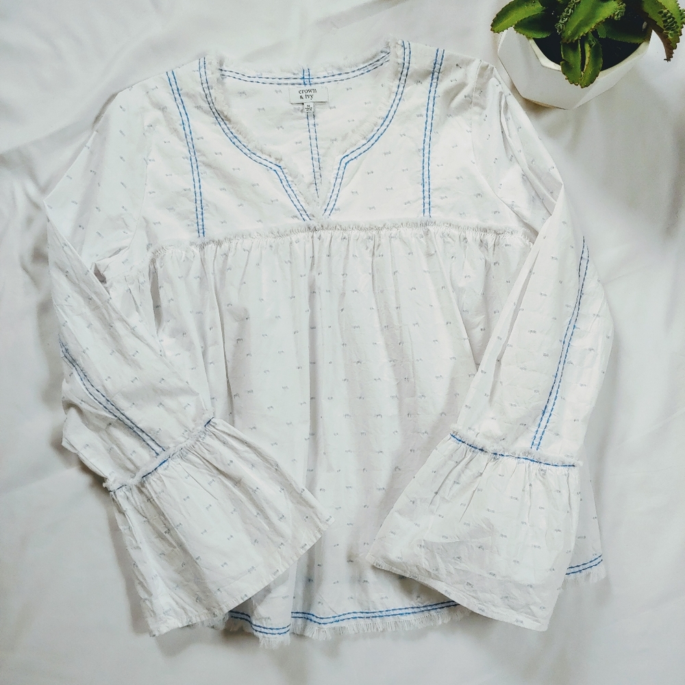 crown & ivy blouse
